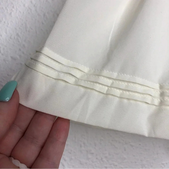 NWT Edgehill Collection dress ivory smocked charmeuse size 3 months - Picture 8 of 13